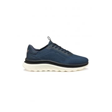 Pantofi sport din material textil cu sireturi