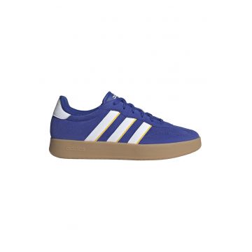 Pantofi sport din piele intoarsa cu insertii din piele ecologica Barreda