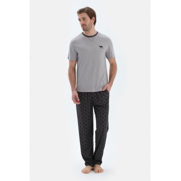 Pijama din bumbac si modal