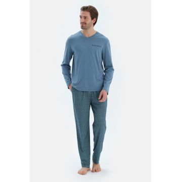 Pijama lunga din amestec de modal