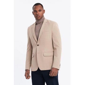 Sacou regular fit cu buzunare cu clapa