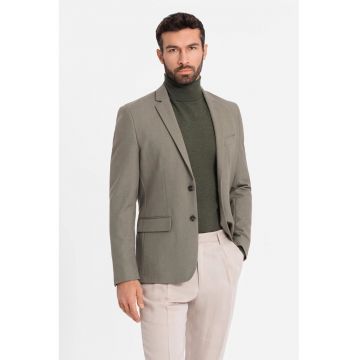 Sacou regular fit cu buzunare cu clapa