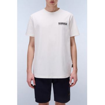 Tricou din bumbac cu imprimeu pe partea din spate