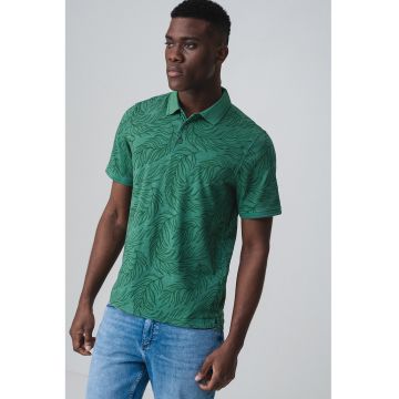 Tricou polo cu imprimeu Palco - Verde