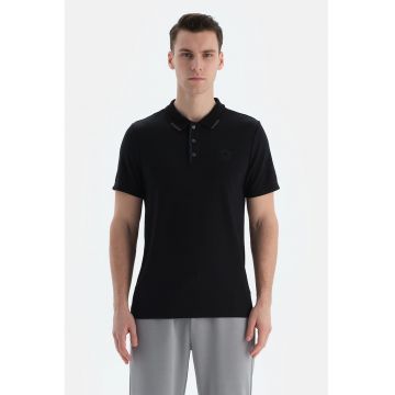 Tricou polo din amestec de modal