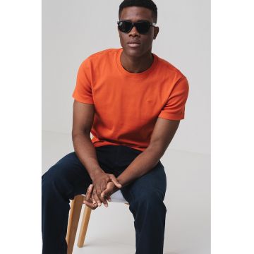 Tricou slim fit Allen - Portocaliu