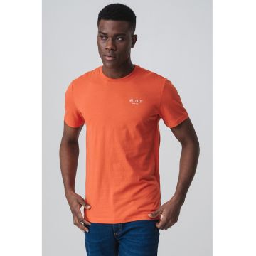 Tricou slim fit cu logo discret Austin