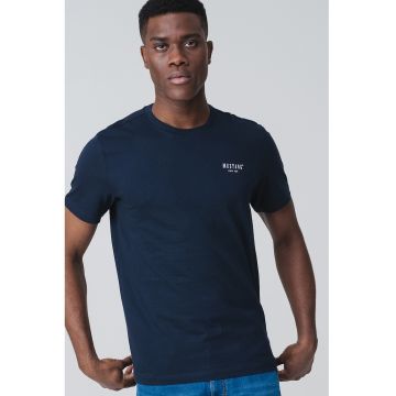 Tricou slim fit cu logo discret Austin