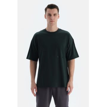 Tricou supradimensionat cu model uni