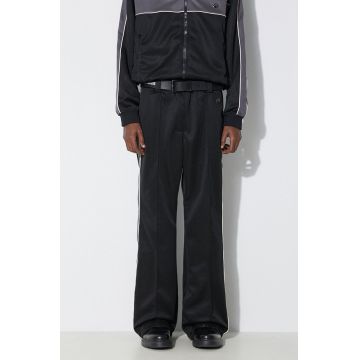 AMBUSH pantaloni de trening Track Pants culoarea negru, cu imprimeu, BMCJ003S24JER