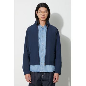 Baracuta geacă bomber G4 Cloth bărbați, culoarea bleumarin, de tranziție, BRCPS1006