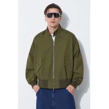 Baracuta geaca Clicker G9 barbati, culoarea verde, de tranzitie, BRCPS1043