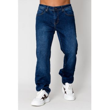Blugi lungi din denim Regular Dark Blue II 15498