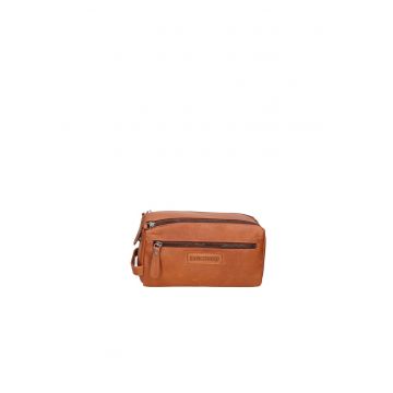 Etui de piele cu compartament dublu