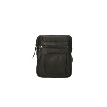 Geanta crossbody cu buzunare exterioare
