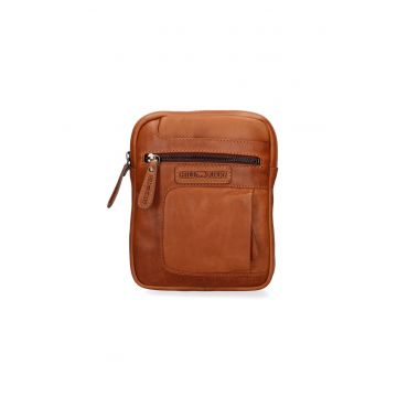 Geanta crossbody cu buzunare exterioare
