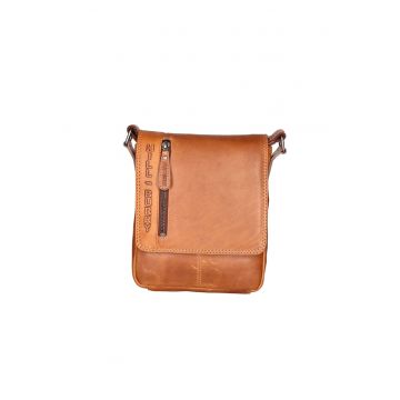 Geanta crossbody uni de piele