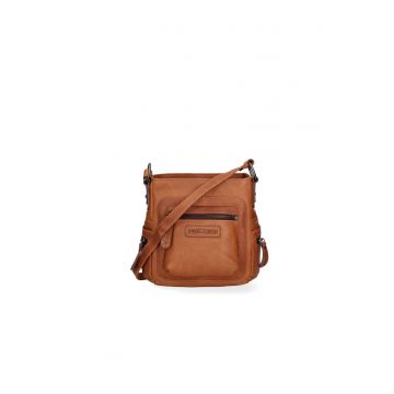 Geanta crossbody uni de piele