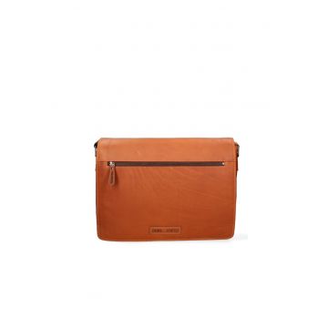 Geanta uni crossbody de piele cu bareta ajustabila