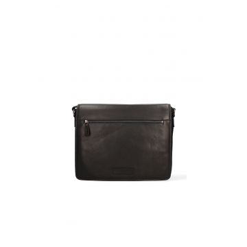 Geanta uni crossbody de piele cu bareta ajustabila