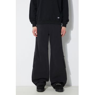 Han Kjøbenhavn pantaloni barbati, culoarea negru, drept, M-133344