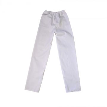 Pantaloni albi pentru baieti
