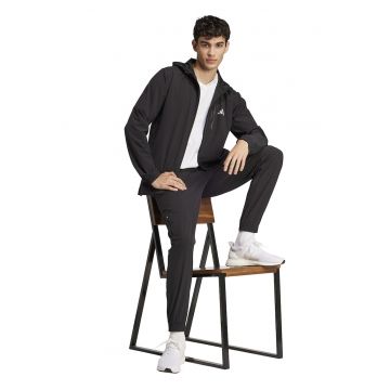 Pantaloni cu croiala conica si talie elastica
