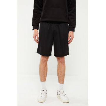 Pantaloni scurti uni cu talie elastica
