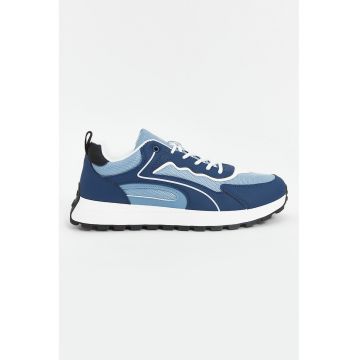 Pantofi sport de plasa cu garnituri sintetice