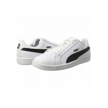 Pantofi sport  Smash pentru barbati - Alb - Logo Alb - Alb/Negru