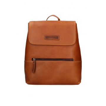 Rucsac de piele cu barete ajustabile Rucsac de piele cu barete ajustabile