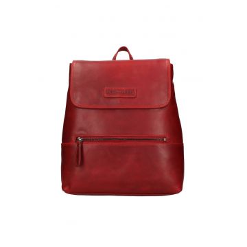 Rucsac de piele cu barete ajustabile Rucsac de piele cu barete ajustabile