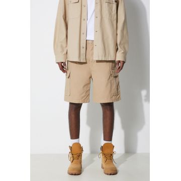 Stan Ray pantaloni scurti din bumbac Cargo culoarea bej, SS2402649