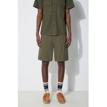 Stan Ray pantaloni scurti din bumbac Cargo culoarea verde, SS2402622