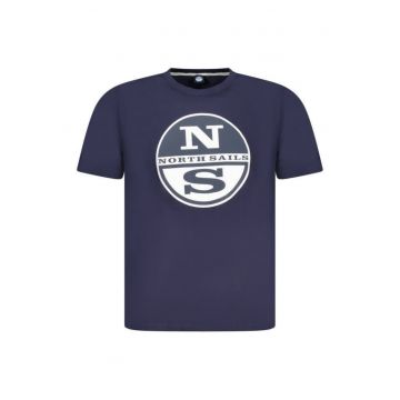 Tricou barbati  bleumarin cu logo