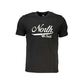 Tricou barbati - cu imprimeu cu logo -