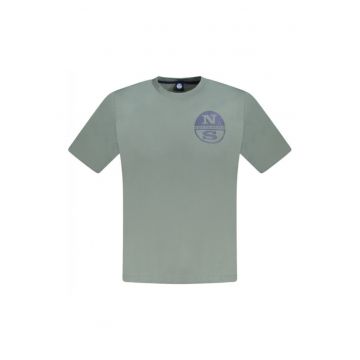 Tricou barbati - cu imprimeu cu logo - Regular fit