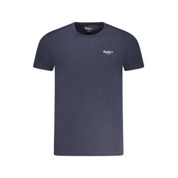 Tricou barbati - cu mini logo - Slim fit -