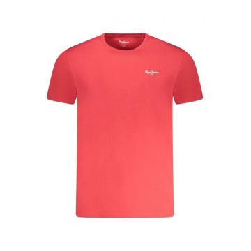 Tricou barbati - cu mini logo - Slim fit -