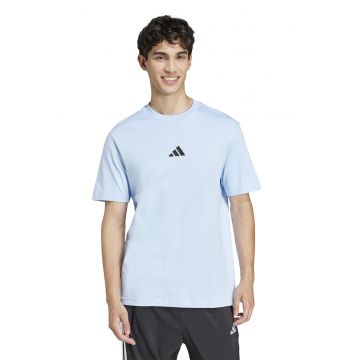 Tricou din bumbac cu broderie logo