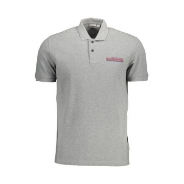 Tricou polo barbati - cu imprimeu cu logo - Regular fit -
