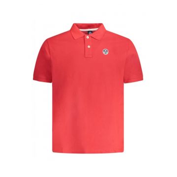 Tricou polo barbati - cu mini logo brodat - Regular fit -