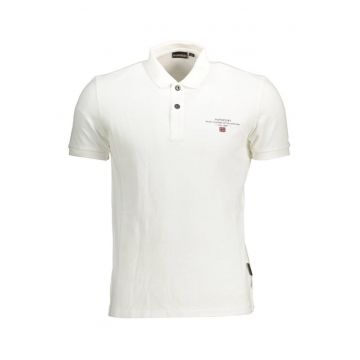 Tricou polo barbati din bumbac Elbas cu croiala Regular Fit -