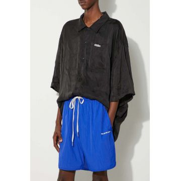 MKI MIYUKI ZOKU pantaloni scurti Crinkle Nylon Track Shorts barbati, CRINKLE.NYLON.TRACK.SHO