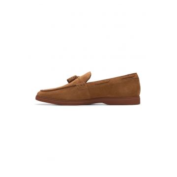 Pantofi loafer din piele intoarsa cu canaf Torford