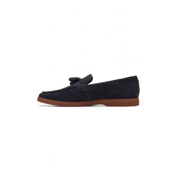 Pantofi loafer din piele intoarsa cu canaf Torford