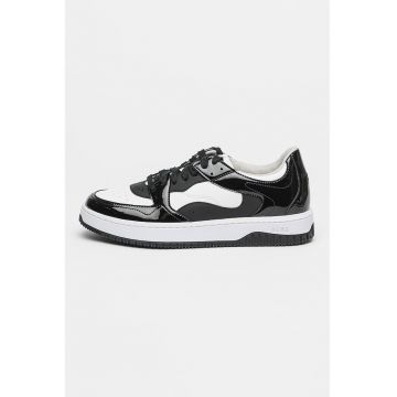 Pantofi sport din piele ecologica cu aspect contrastant Kilian