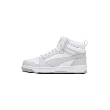 Pantofi sport mid-high din piele ecologica Rebound