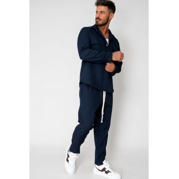 Set Camasa cu buzunare si Pantalon lung Navy 15372