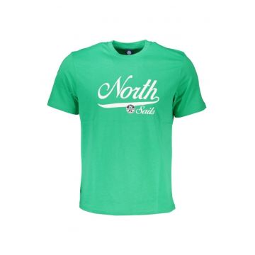 Tricou barbati - cu imprimeu cu logo -